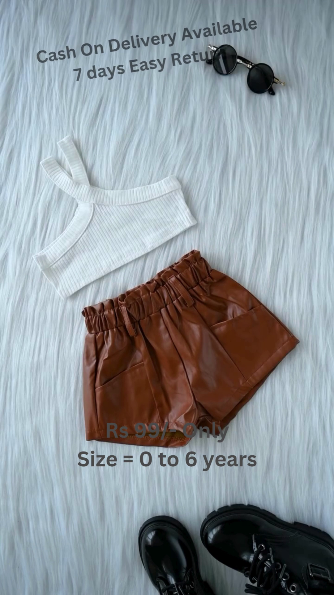 Adorable Pink Ruffle Kids Outfit – Cute & Comfy Style for Little Fashionistas