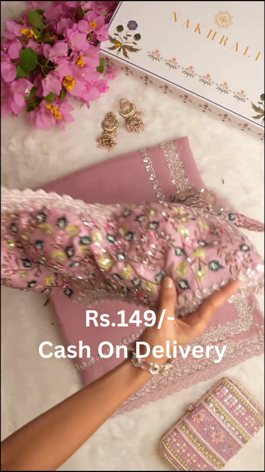 Beautiful Yellow Embroidered Ethnic Set – Festive Elegance for Rs.149