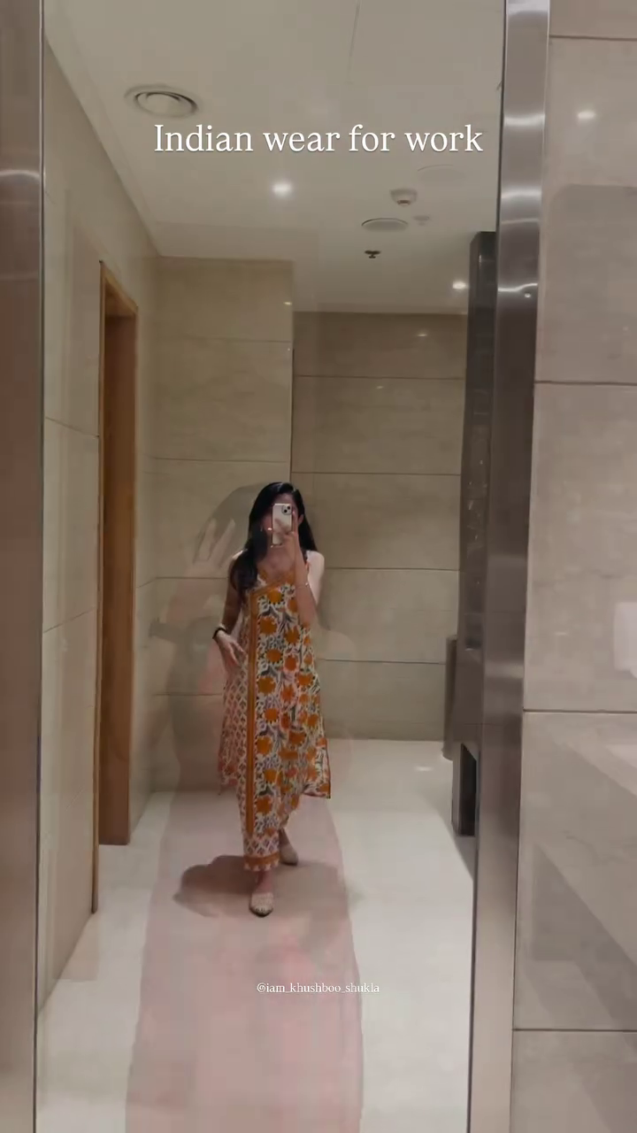 Elegant Pink Indian Workwear Outfit for Modern Office Style