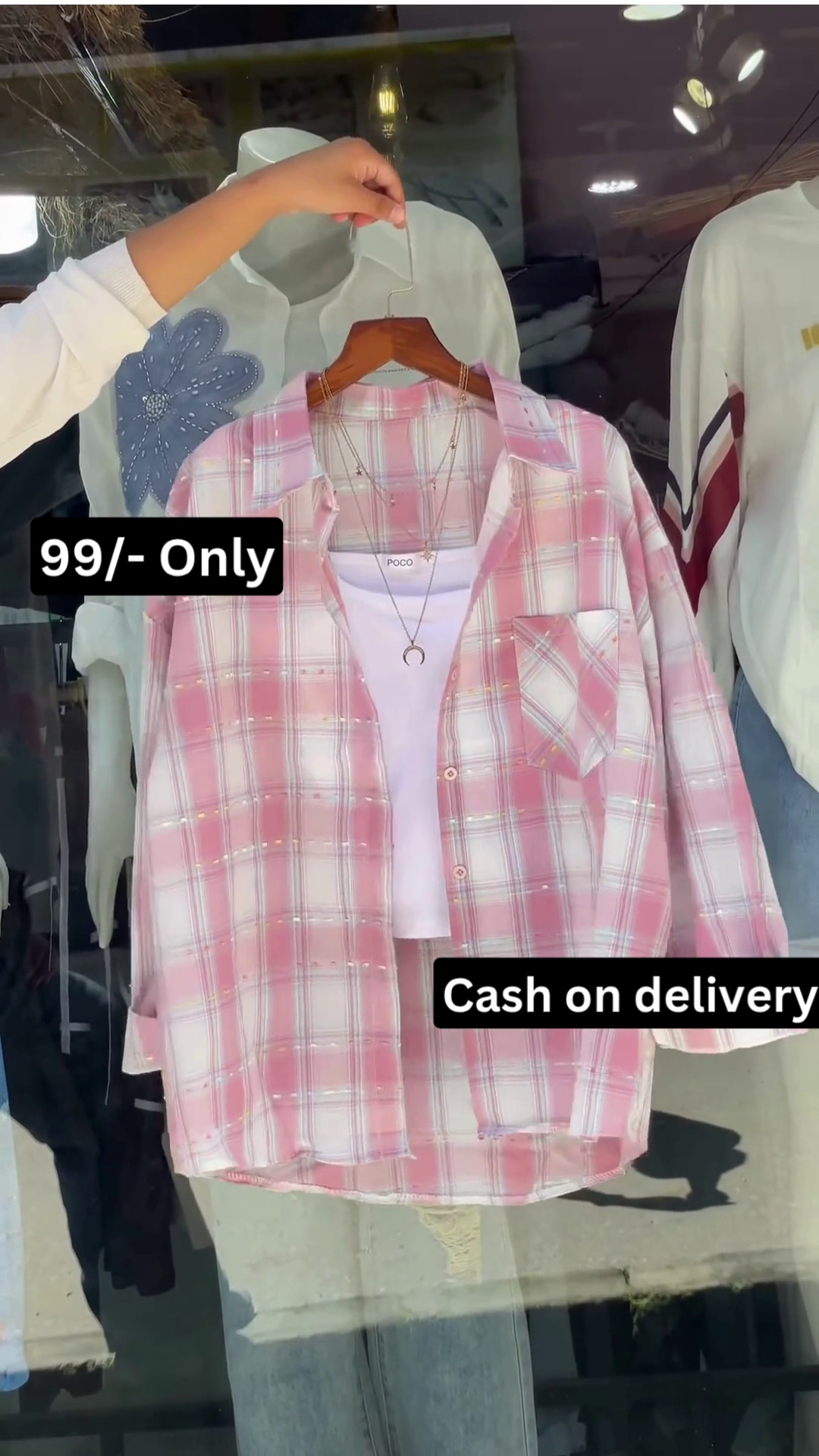 Trendy Pink Check Casual Shirt for Everyday Style