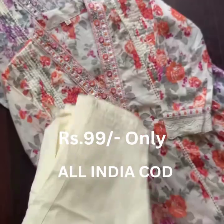 Floral Printed Kurta Set with Elegant Ethnic Touch