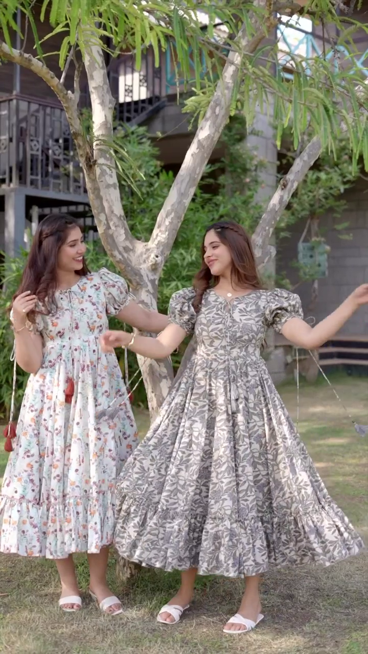 Elegant Printed Midi Dresses – Graceful Everyday Fashion