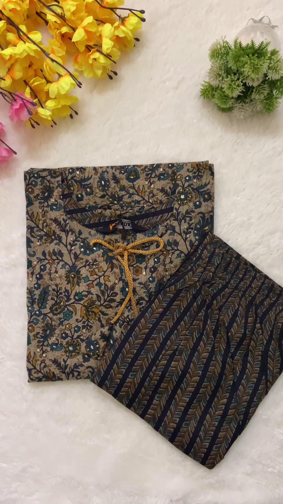 Classic Green Printed Kurta Set – Simple & Stylish Everyday Wear