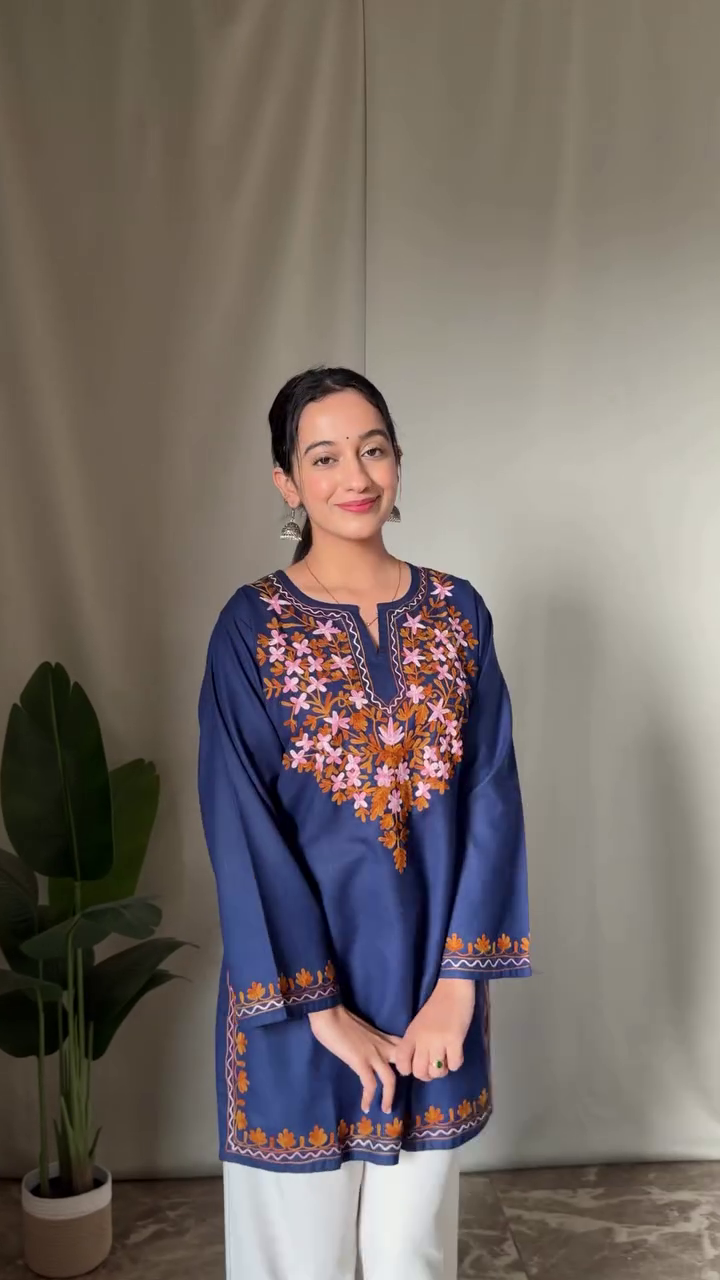 Trendy Floral Printed Kurta – Vibrant & Everyday Stylish