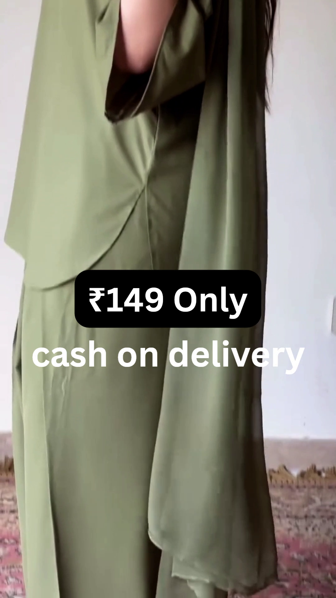 Everyday Elegance Olive Kurti