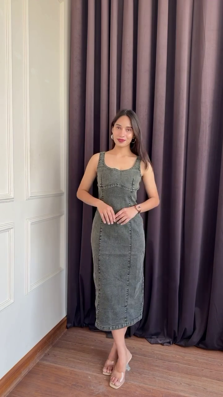 ✨ Chic Olive Bodycon Dress – Sleek & Stylish Fit