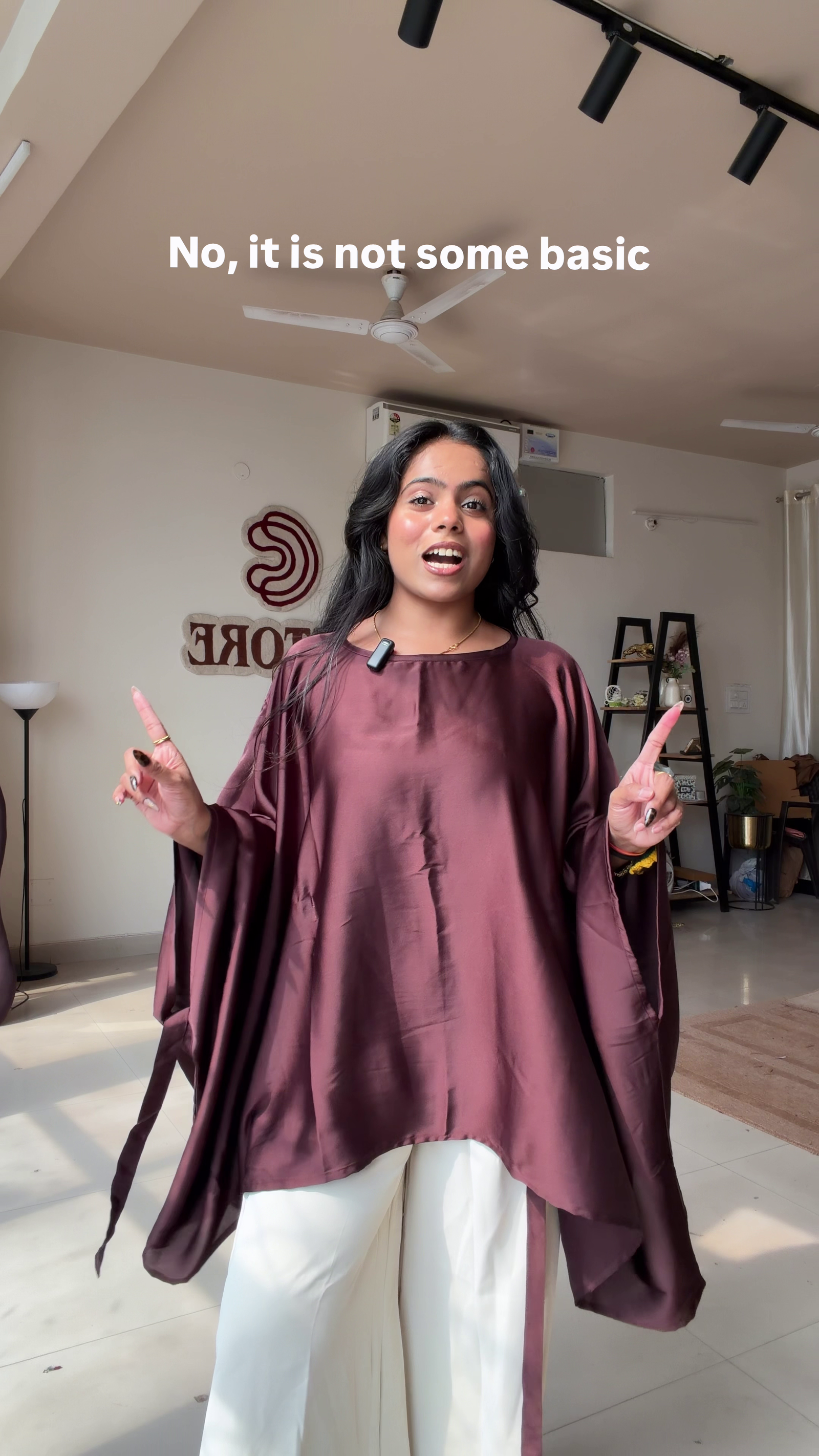 ✨ Luxe Brown Satin Top – Sophisticated Glam