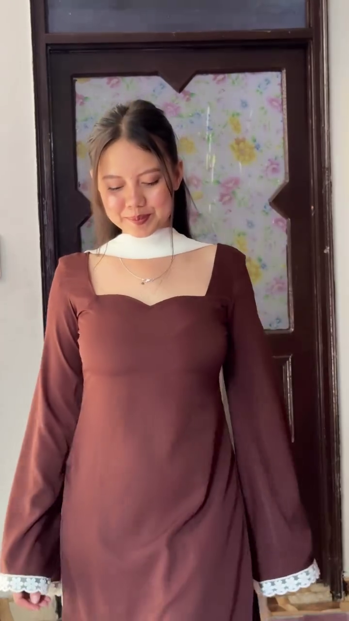 🤎 Chic Brown Kurta Set – Minimal Ethnic Charm