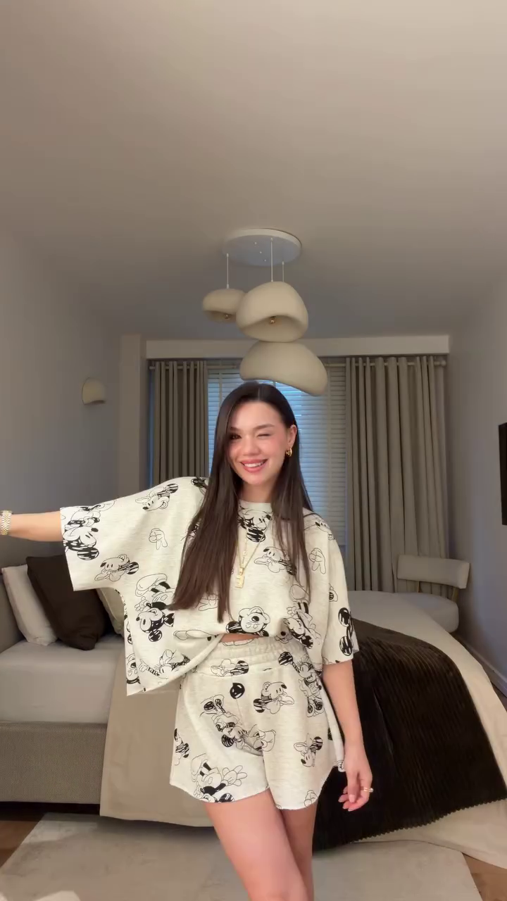 🧸 Cute & Comfy Night Co-ord – Chill in Style