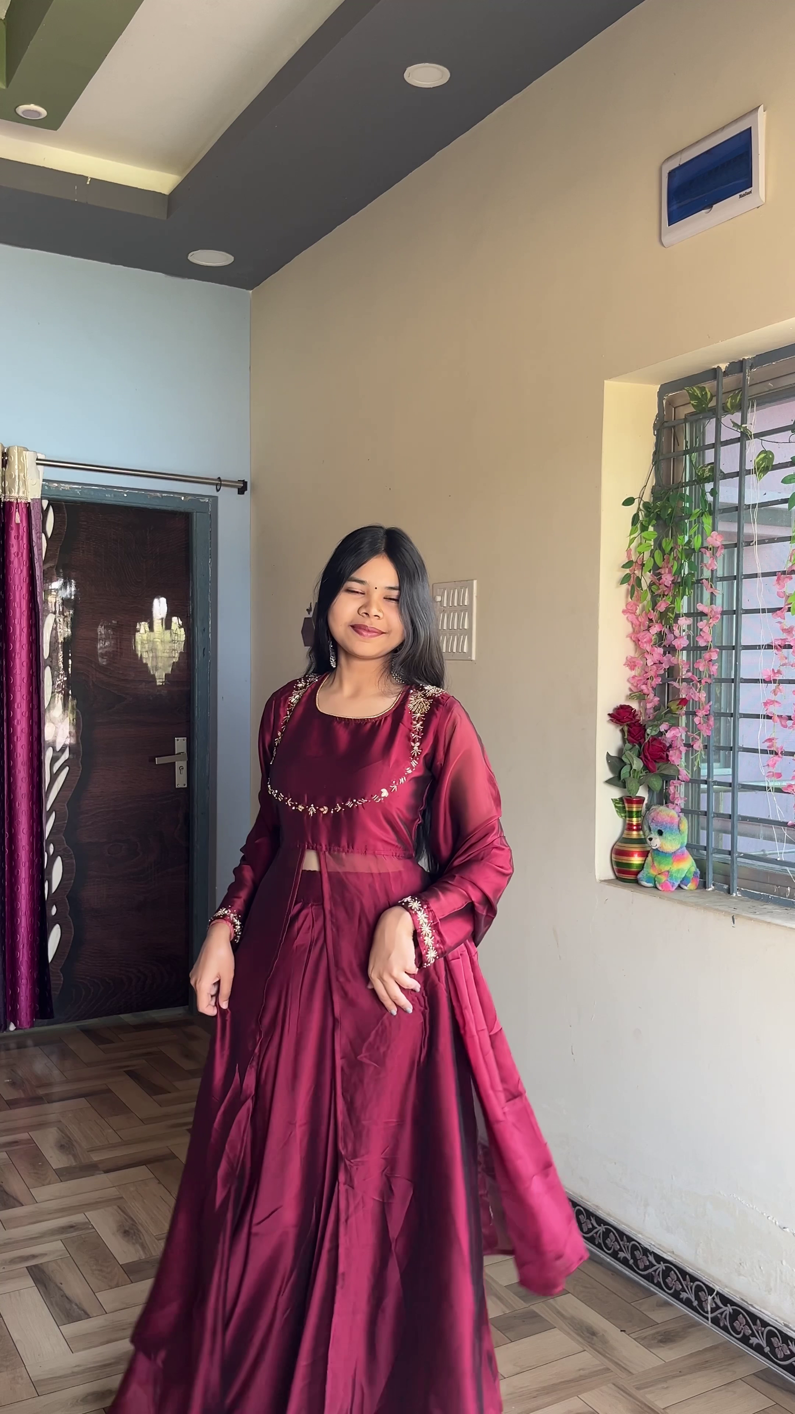 🤍 Minimal Festive Suit – Graceful & Timeless