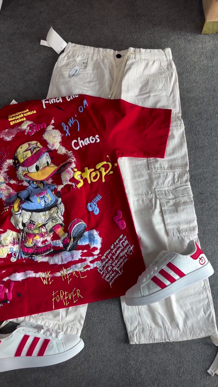 🔥 Street Style Graphic Tee – Bold & Cool