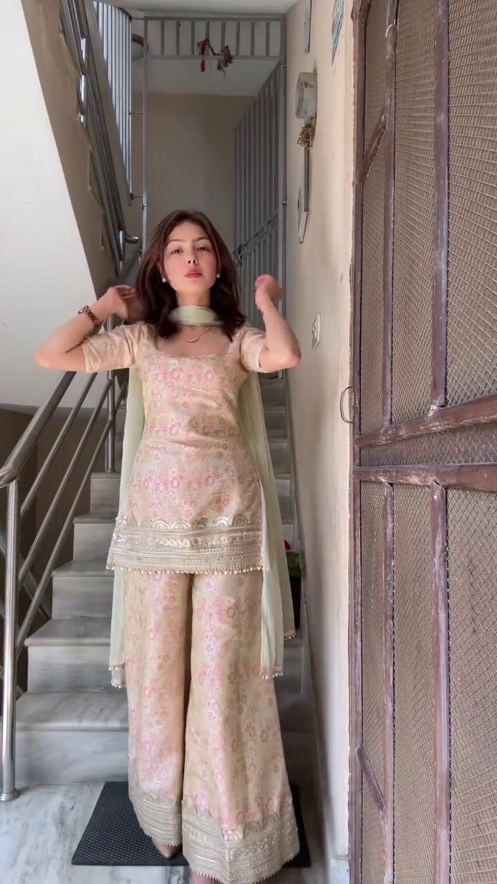 Soft Pastel Ethnic Co-Ord Set – Festive Ready Elegance