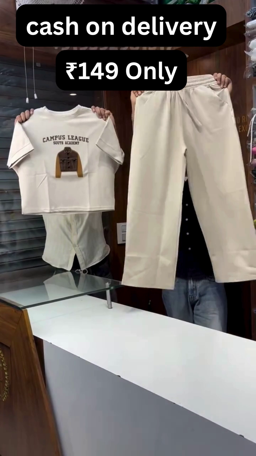 Minimal Cream Co-Ord Set – Everyday Comfort