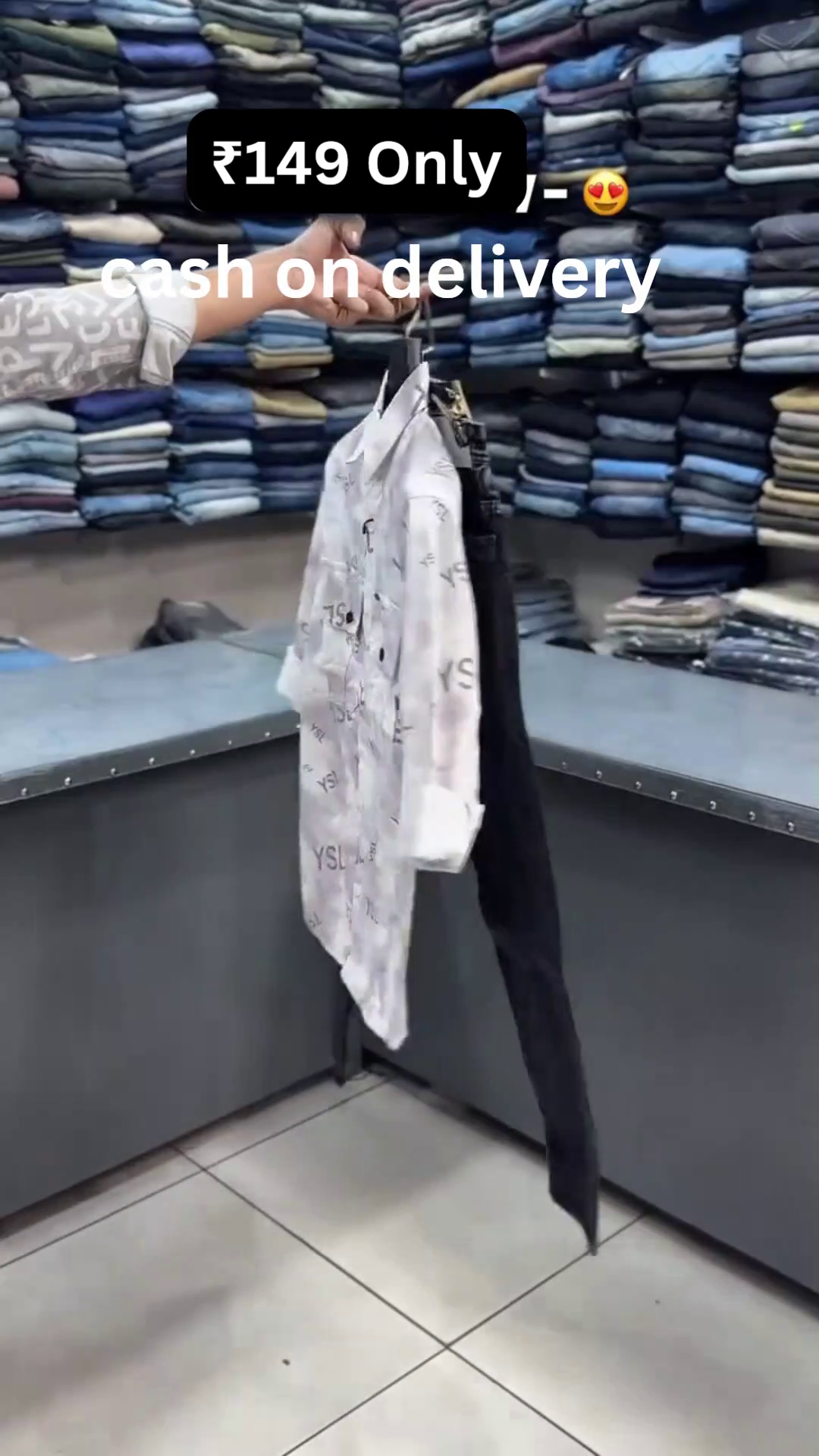 Trendy Printed Shirt & Pants Set – Street Style Essential