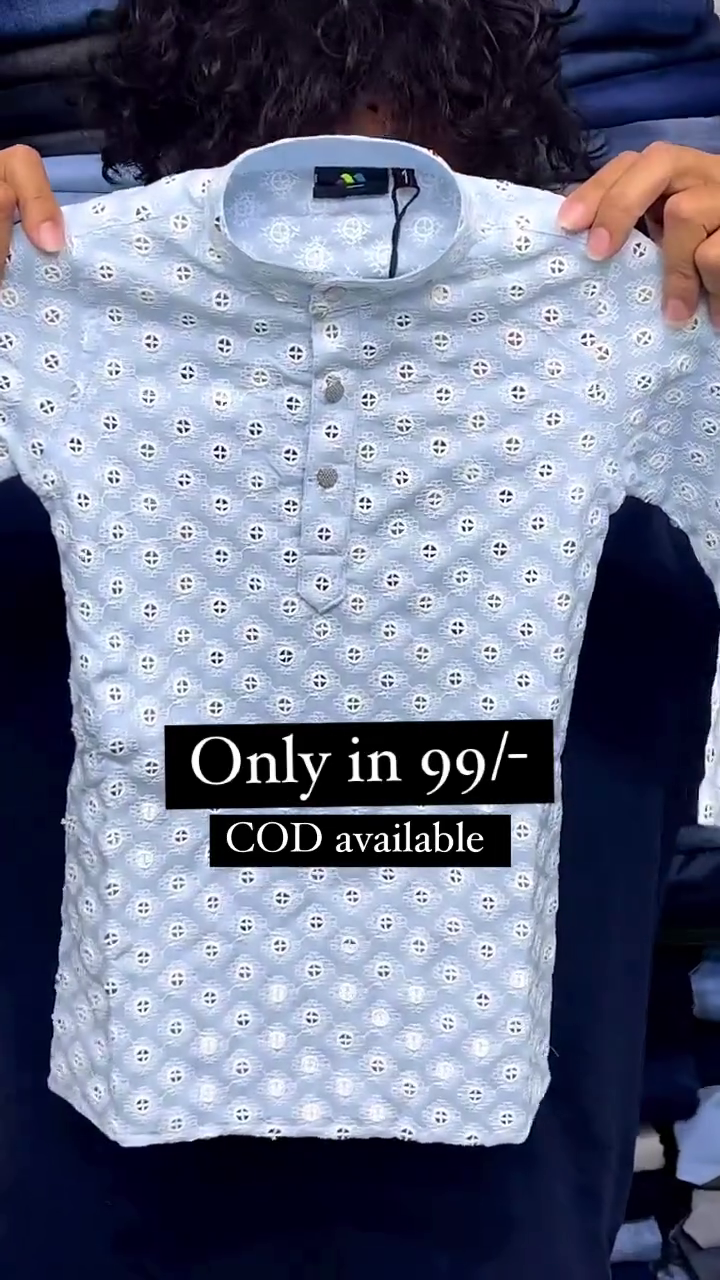 Elegant Cotton Kids Kurta – Premium