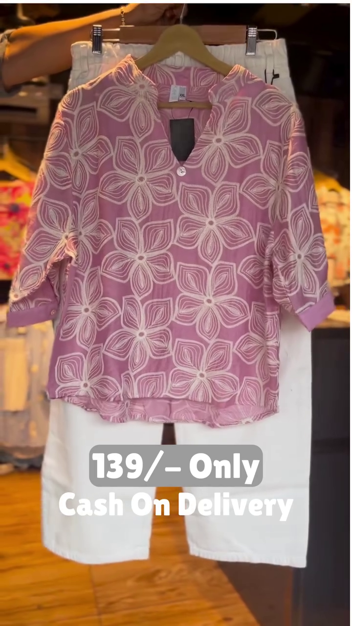 Printed Casual Co-ord Set – Chic Everyday Style