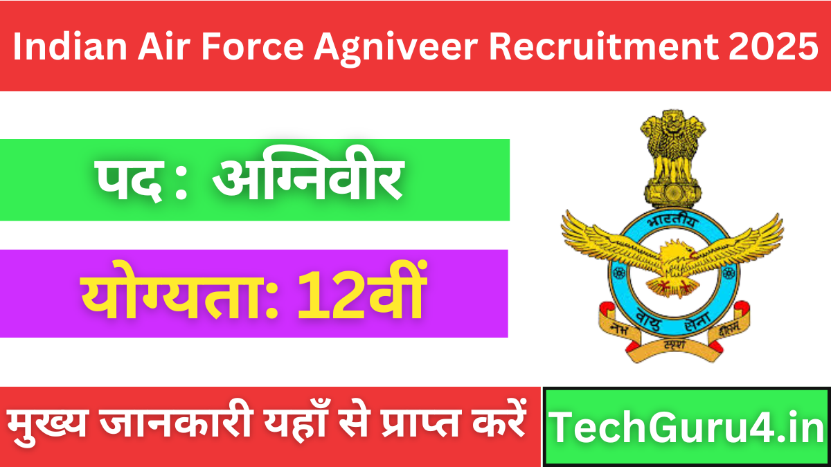 Indian Air Force Agniveer Recruitment 2025